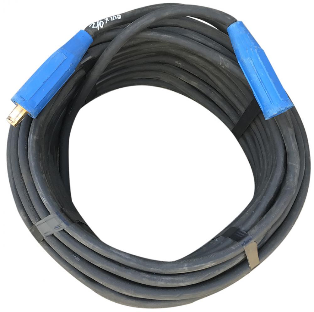 Welding Cable Kit: 2/0 SOOW X 25&#39; W/ Blue Ends