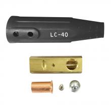 ARC Centre ARCAK-LC40F-BLA - Connector Set Brass, Female Half - Black