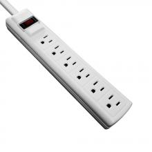 Brico BRIP010772SL - Power Bar w/ Surge Protection 6 Outlet