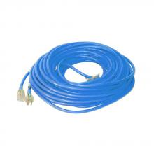 Brico BRIP010912BL - Extension Cord  12/3, Blue,  50'  Single Lit End  -40 Rated