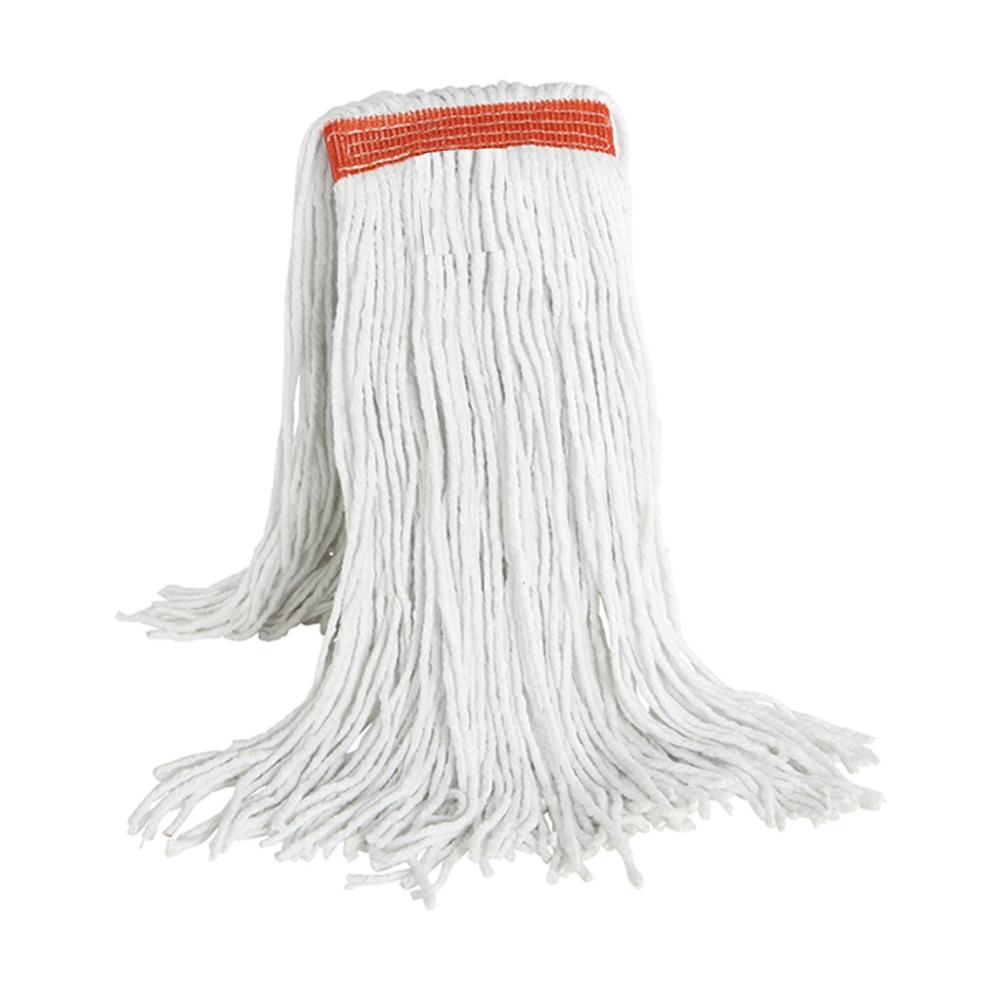 Synthetic Wet Mop Narrow Band 24Oz Cut End White