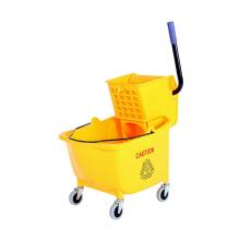 Boardwalk BWKC33080 - Bucket And Wringer Yellow Side Press 35QT (33.12L , 8.75 Gal)