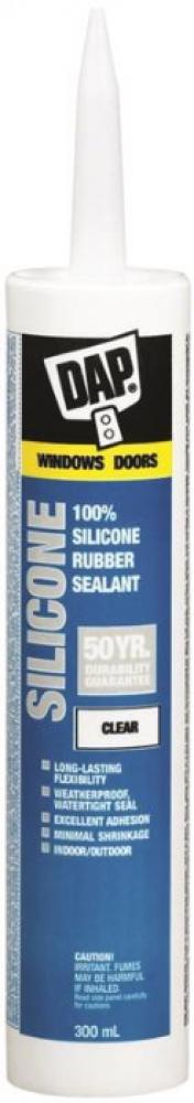 100% Silicone Sealant, Clear 300ML