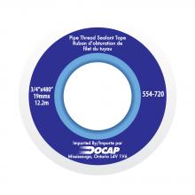 Docap DOC554-720 - Tape Teflon 3/4" X 480"