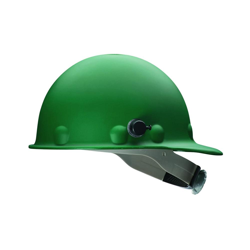 Hard Hat - Roughneck F/G Quick-Lok 8Pt 3RW3 Susp - Green