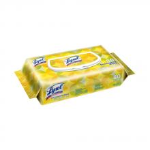 Lysol JAN05963 - Cleaner Wipes Lysol 80/Wipes