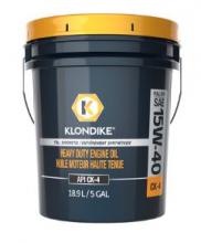 Klondike Lubricants KLOKL-HD3580 - Engine Oil HD Full Synthetic 15W40 CK-4  5Gal