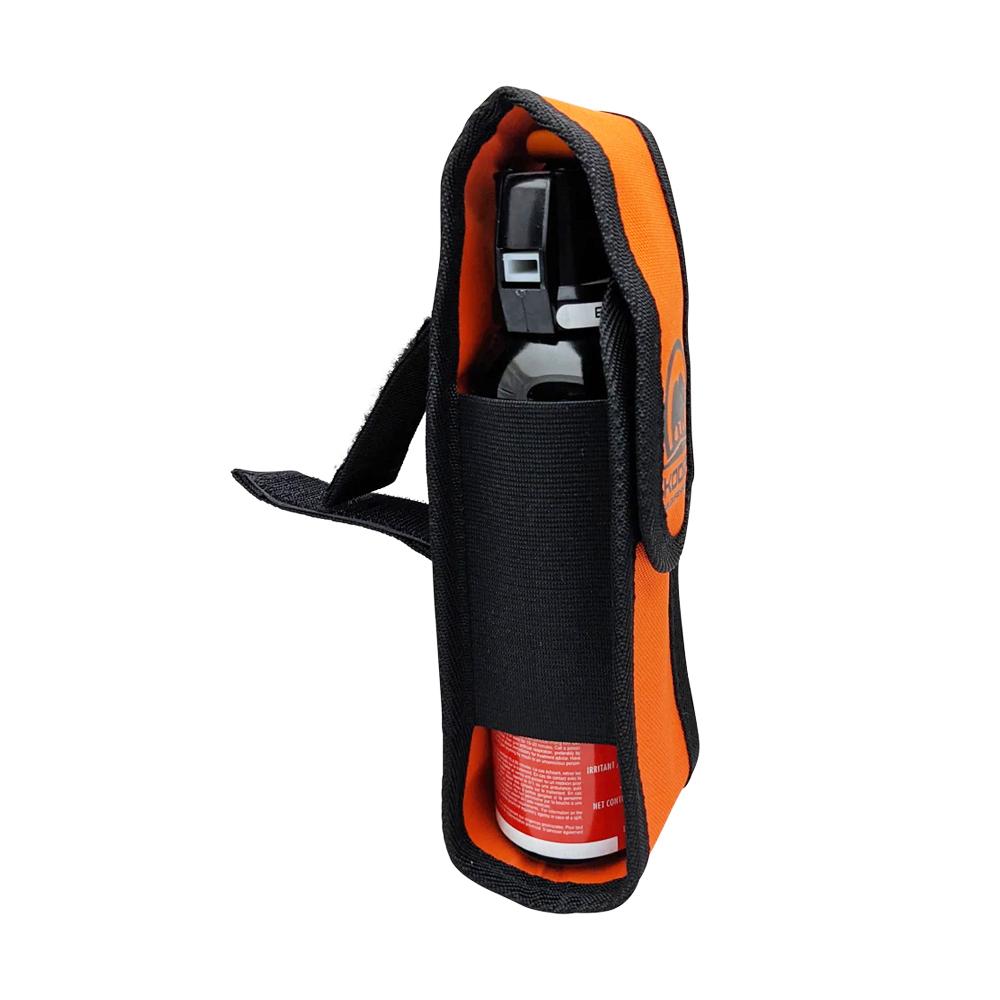 Holster Bear Spray Hi-Viz Orange Nylon for 225G Cans