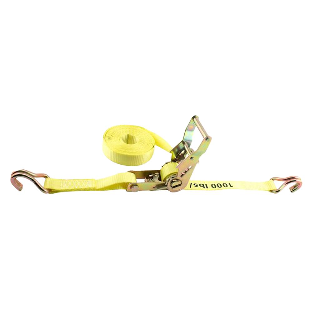 Ratchet Strap 1&#34; X 16&#39; C/W Wire Hooks