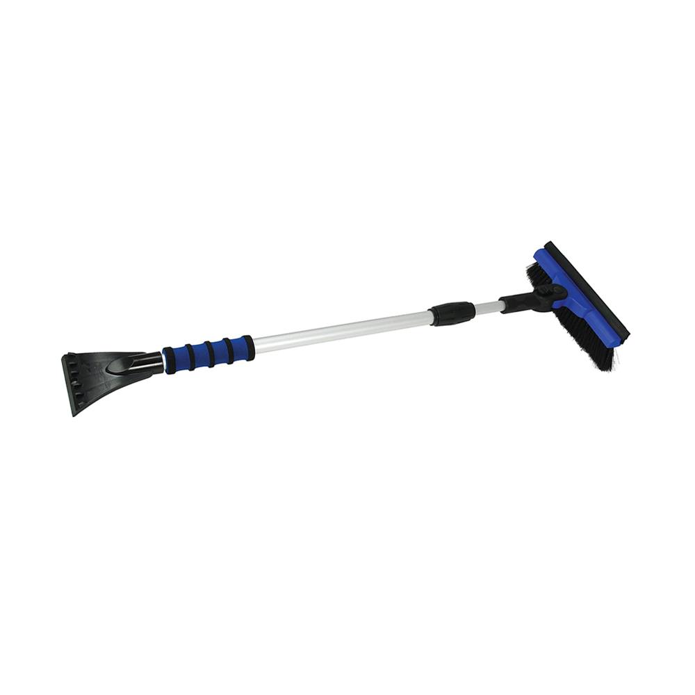 Snowbrush W/ Scraper & Squeegee; Telescoping 34&#34; - 52&#34;