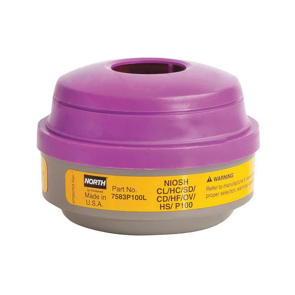 Respirator Filter, OV/AG, P100  Yellow/Magenta  (Pair)