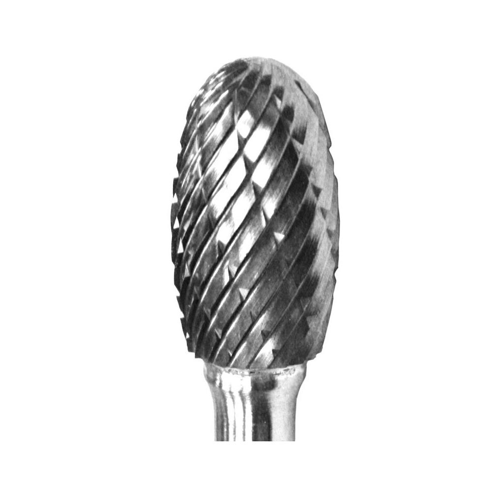 Carbide Burr 1/4&#34; X 1/2&#34; Oval