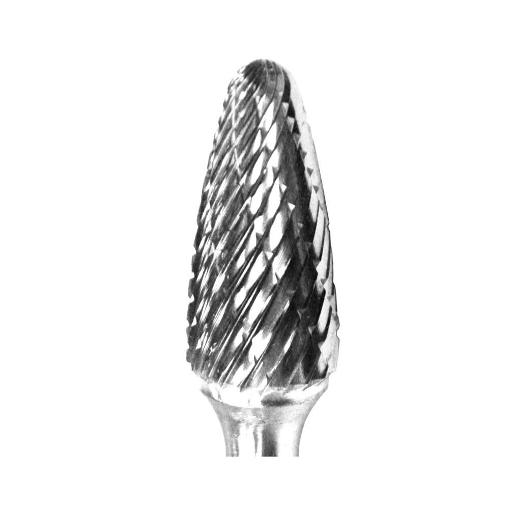 Carbide Burr 1/2&#34; X 3/4&#34; Round Tree