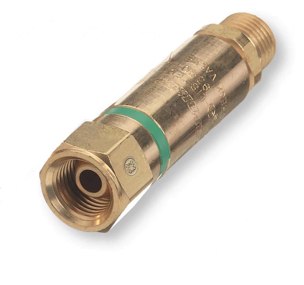 Flashback Arrestor Oxygen Only  Regulator End