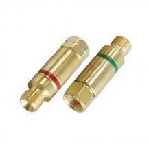 Western Brass WSBFA-10 - Flashback Arrestor Set Oxygen/Acetylene Torch End