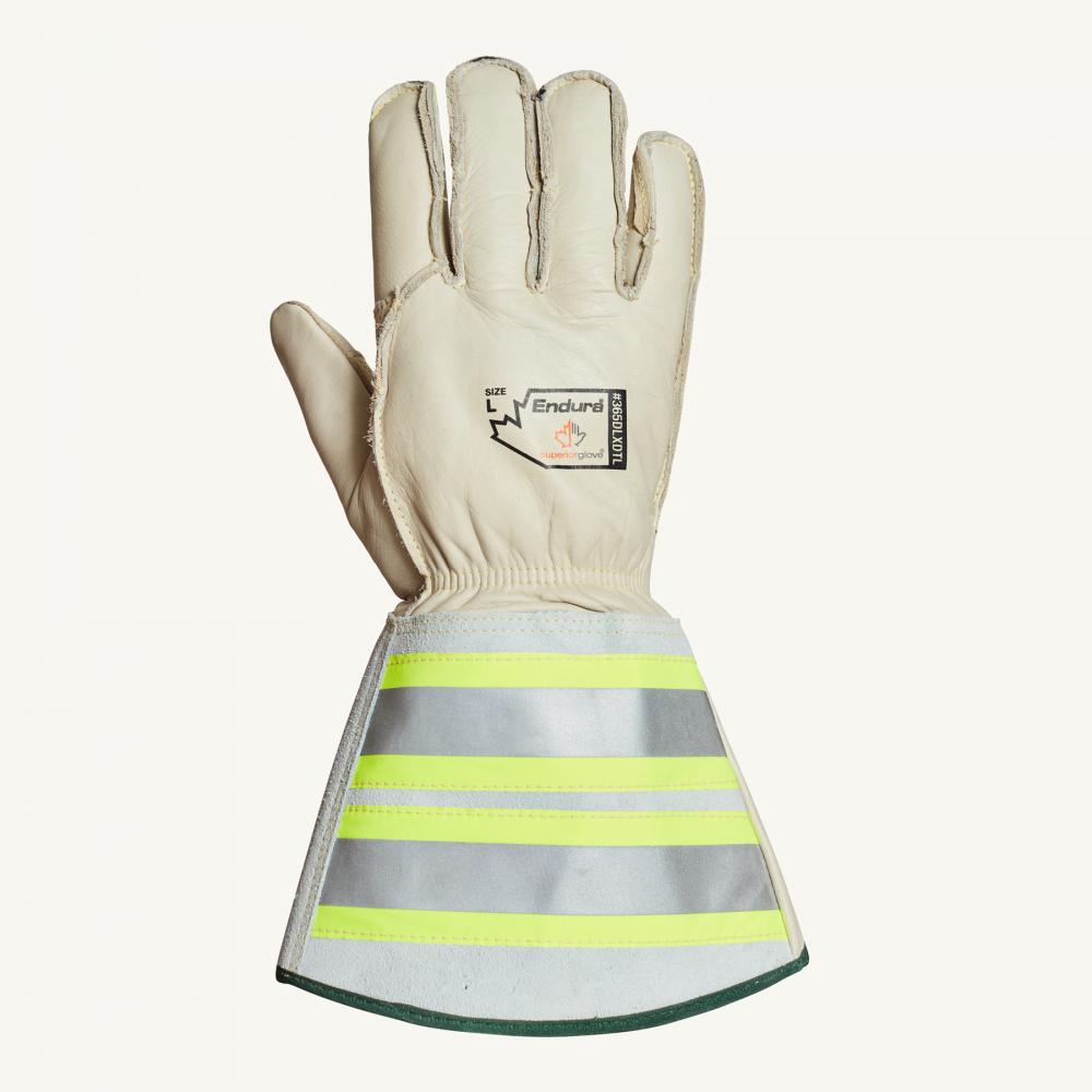 Glove Linesman Reflective Cuff 200G Thinsulate Lined, Sz: XL