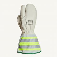 Superior Glove SPR361DLXTKG-XL - 1 Finger Mitt, Thinsulate Lined 6" Reflective Cuff, CLA4 Sz: XL