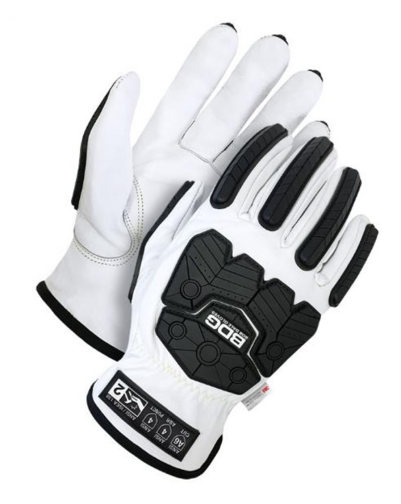 Drivers Glove Goatskin Leather CLA6 w/ TPR Thinsulate Lined Sz: 2XL