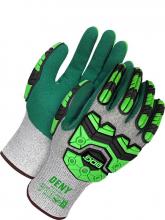 Bob Dale Gloves BDG99-1-9793-9 - Gloves HPPE 13Gauge w/ TPR & Nitrile Coated Palm Liquid Resistant CLA6  Sz:9(L)