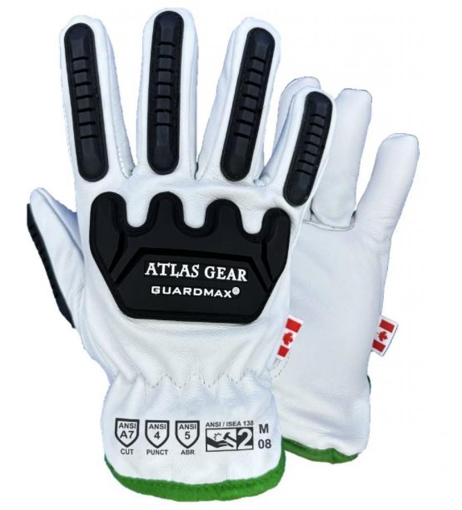 Glove Drivers Goatskin Winter Lined CLA7 W/ TPR Sz: XL