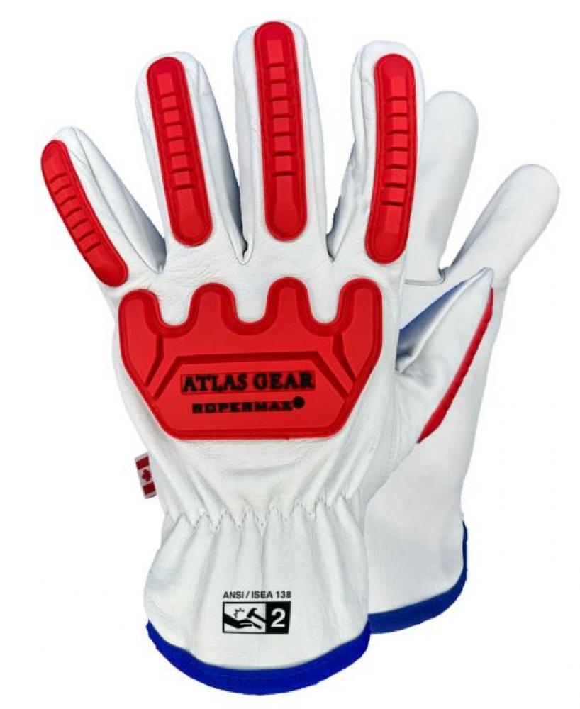 Glove Drivers Goatskin Winter Lined W/ TPR Sz: XS