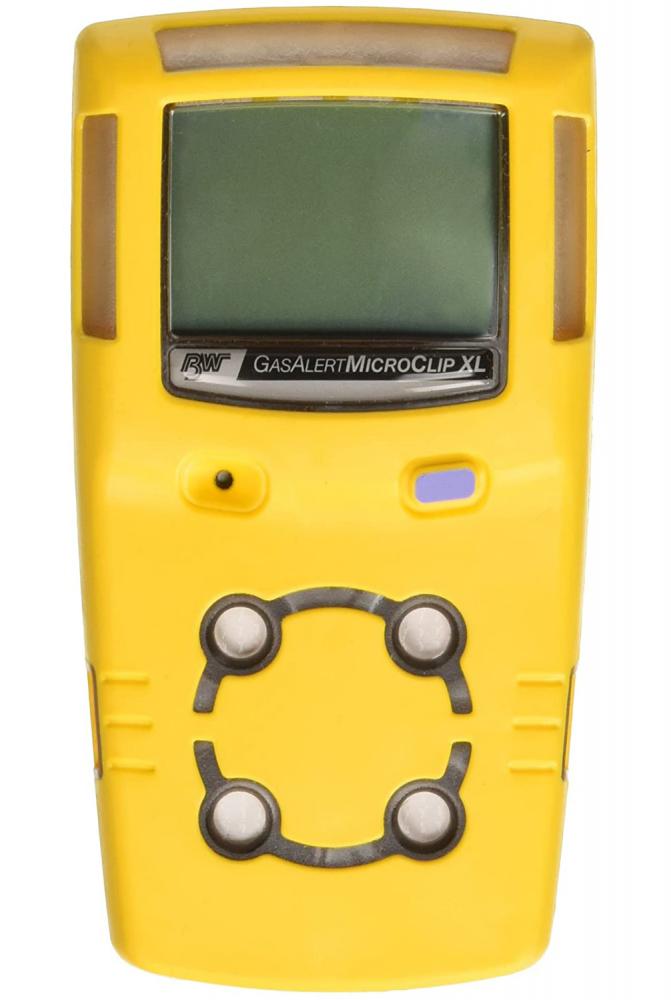 BW GasAlertMicroClip XL Multi-Gas Detector, %LEL, O2, H2S, CO