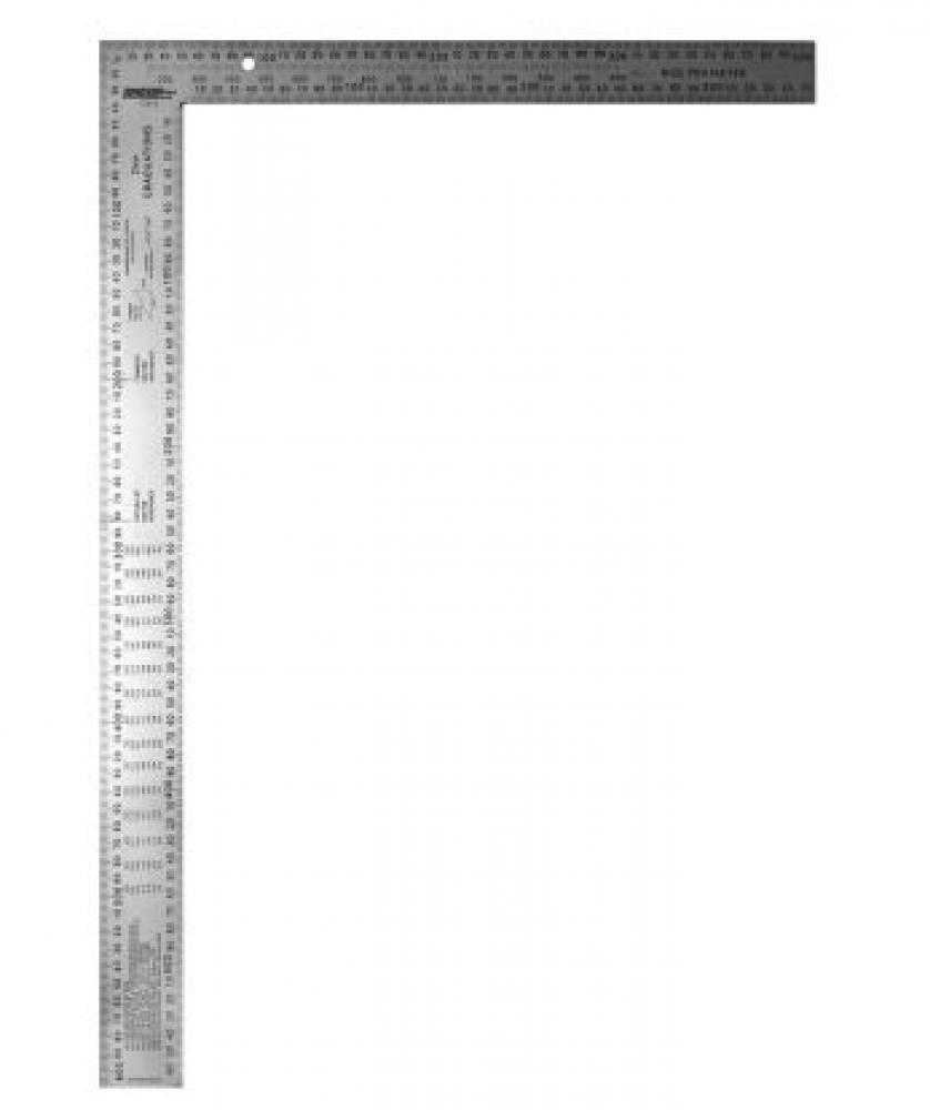 Square Carpenter Steel 24&#34; X 16&#34; Imperial / Metric  CS13