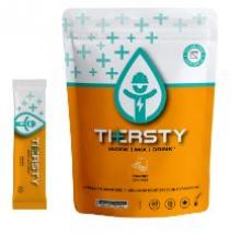 Thersty Hydration Products THEBAG1040-ORN - Hydration Powder Sticks, Orange, Sugar Free, Single Serve  Pk/40