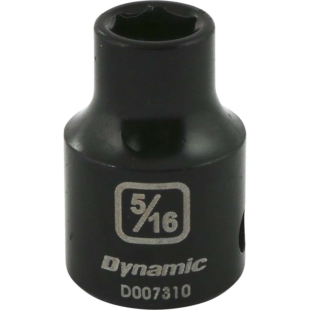 3/8&#34; Drive 6 Point SAE, 5/16&#34; Standard Length, Impact Socket