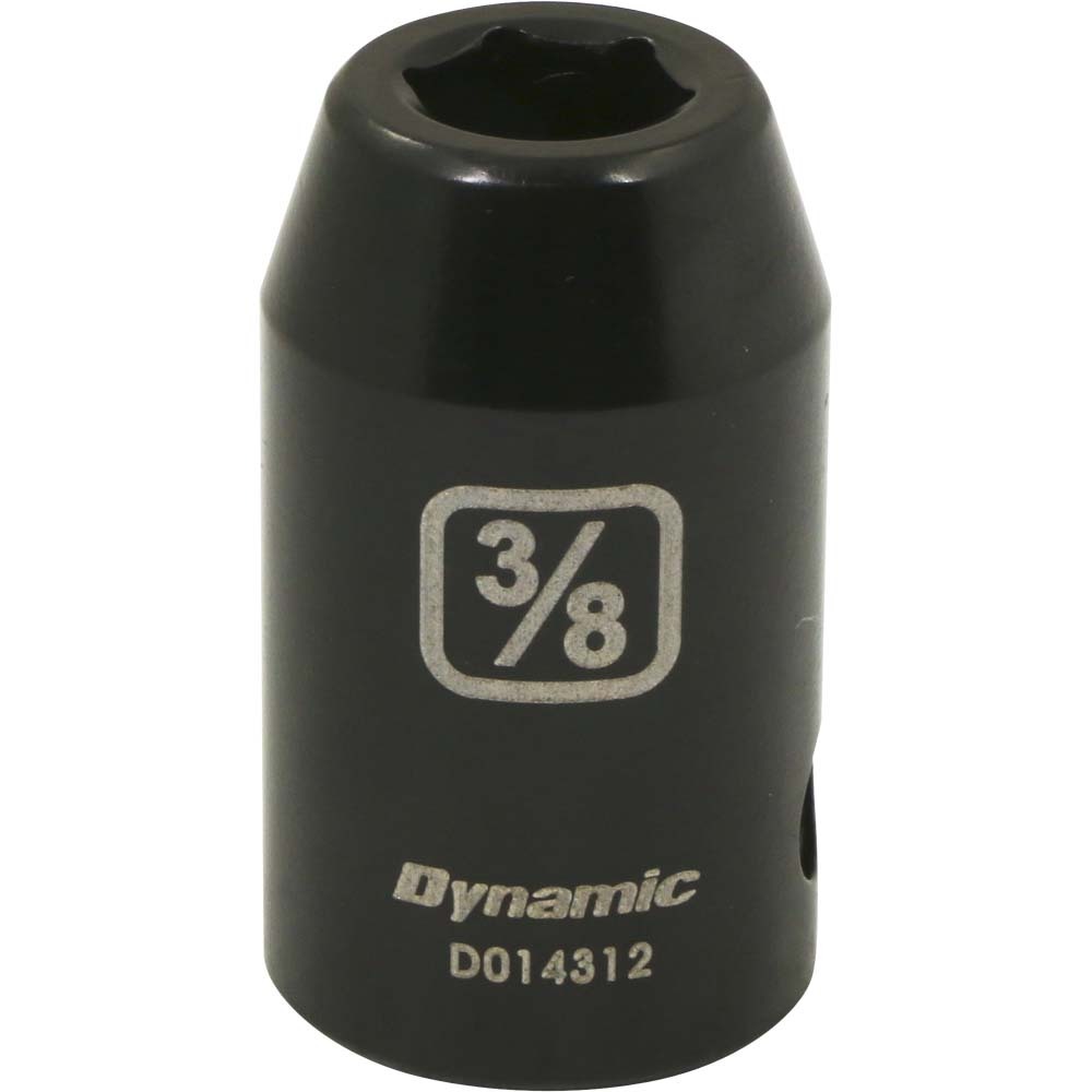 1/2&#34; Drive 6 Point SAE, 3/8&#34; Standard Length, Impact Socket