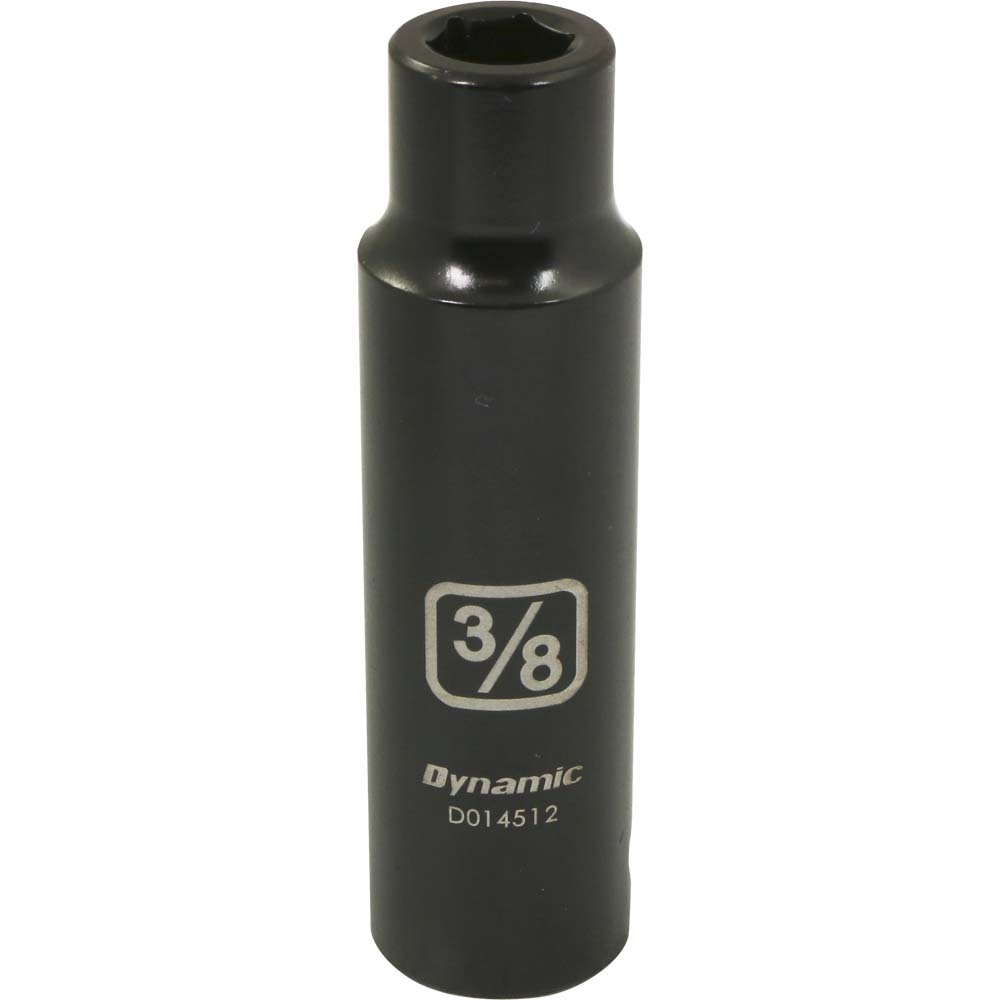 1/2&#34; Drive 6 Point SAE, 3/8&#34; Deep Length, Impact Socket