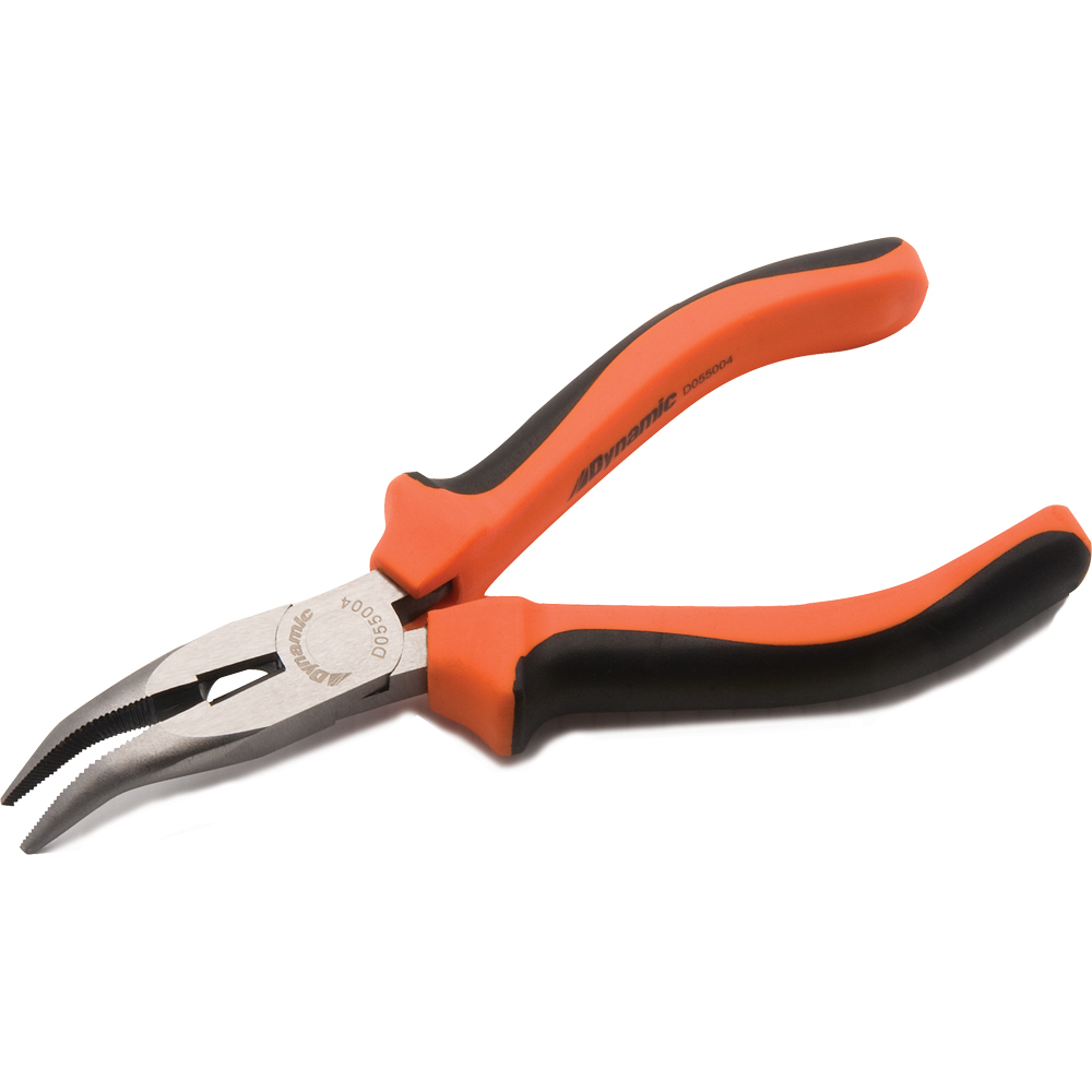 6&#34; Bent Nose Pliers, Comfort Grip Handle