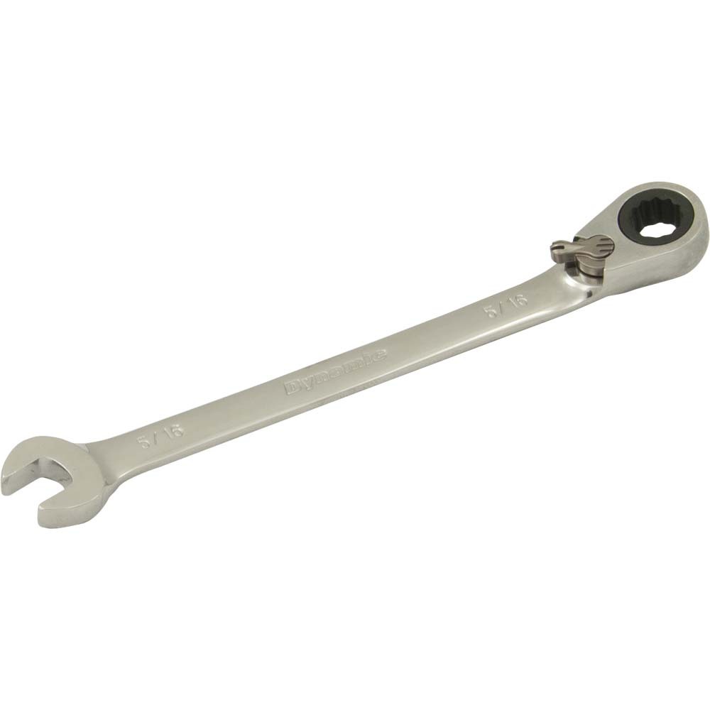 5/16&#34; Reversible Combination Ratcheting Wrench