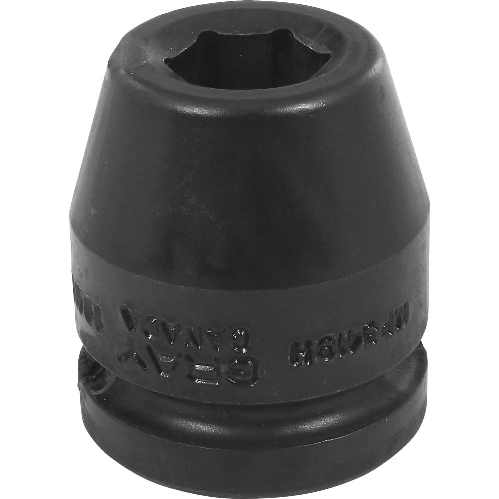 Impact Socket 3/4&#34;Dr X 19MM Standard 6Pt