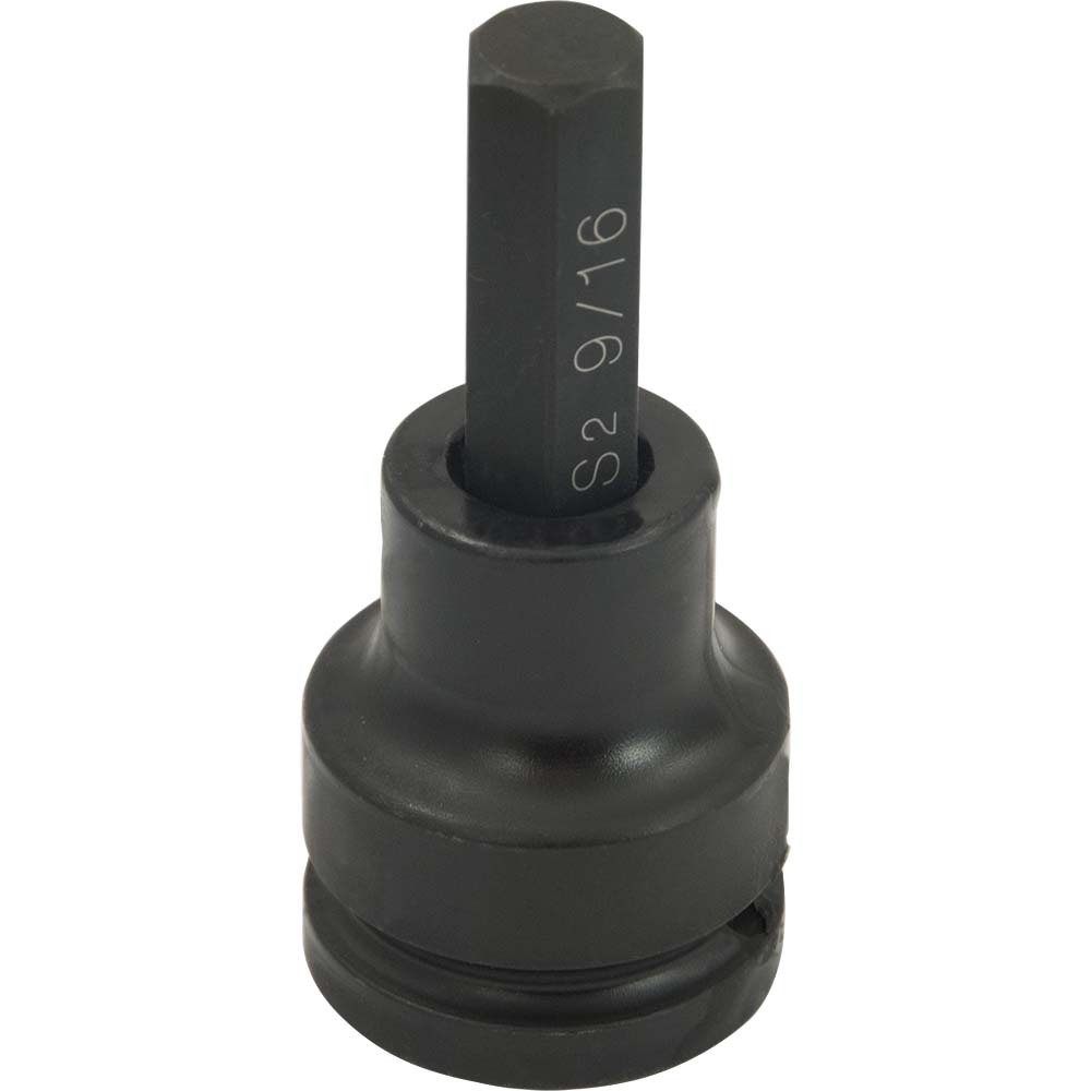 Impact Hex Head Socket 3/4&#34;Dr x 9/16&#34;