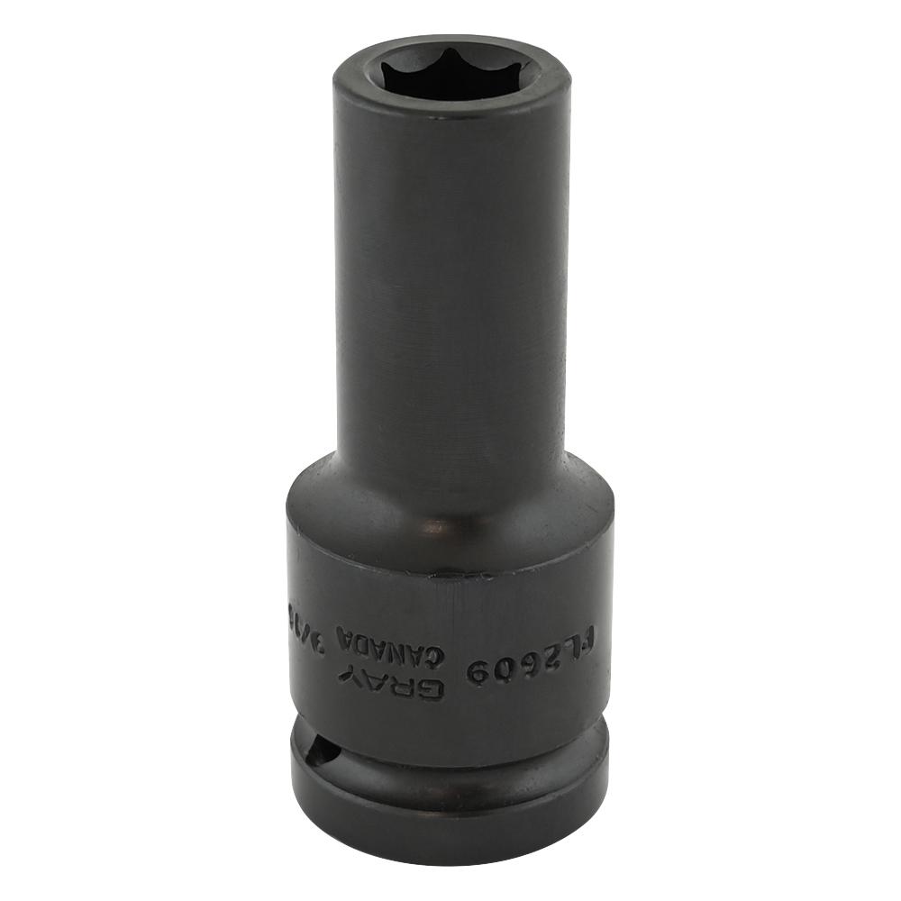 Impact Socket 3/4&#34;Dr x 9/16&#34; Deep 6Pt