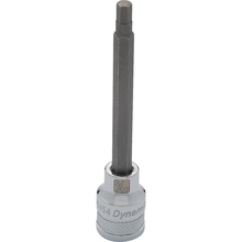 Gray Tools D006452 - 3/8" Drive SAE Hex Head, 1/8" Long Bit, Chrome Finish Socket