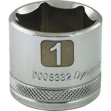 Gray Tools D008332 - 3/8" Drive 6 Point SAE, 1" Standard Length, Chrome Finish Socket