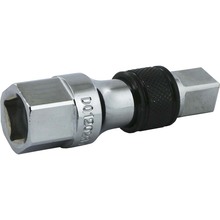 Gray Tools D012023 - 1/2" Drive Chrome Extension, 3" Long With Quick Release