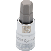 Gray Tools D013058 - 1/2" Drive SAE Hex Head, 1/4" Bit Standard Length, Chrome Finish Socket