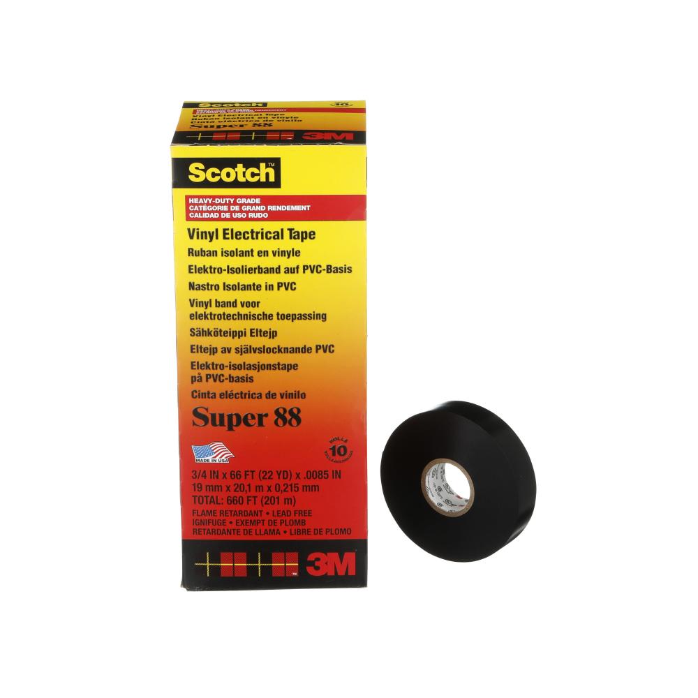 Scotch® Vinyl Electrical Tape Super 88