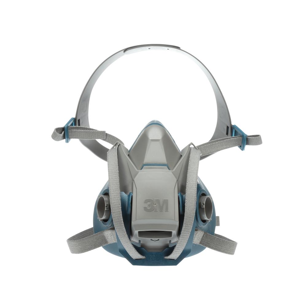 Reusable Respirator Quick Latch Rugged Comfort Half Facepiece, 6503QL, large