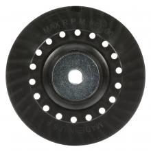 3M 7000139387 - 3M™ Fibre Disc Back-Up Pad With Retainer Nut, PP5006MSSH, black, 6 in x 5/8-11 in (152.4 mm)