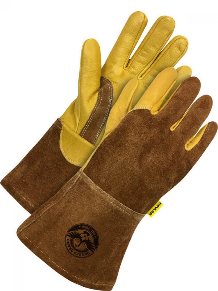 Glove Welder Gauntlet Grain Goatskin w/ Kevlar® Lining CLA6 Sz: 2XL