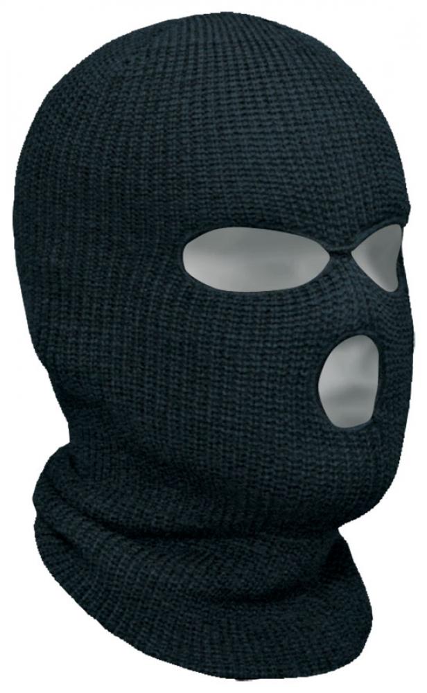 Balaclava 3-Hole - Knit Acrylic