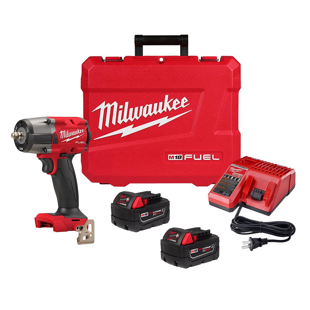 M18 FUEL™ 3/8 Mid-Torque Impact Wrench w/ Friction Ring Kit