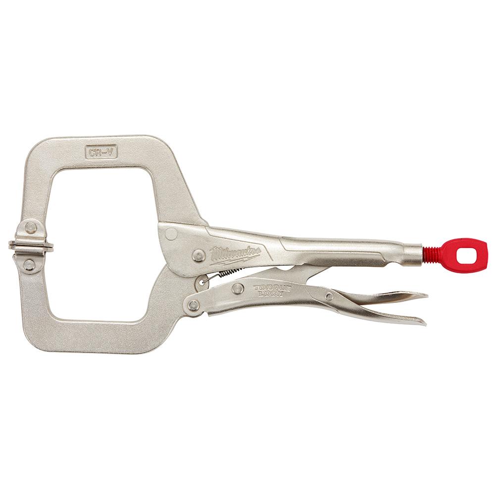 Pliers Locking C-Clamp 11&#34; W/ Swivel Pad (11SP)