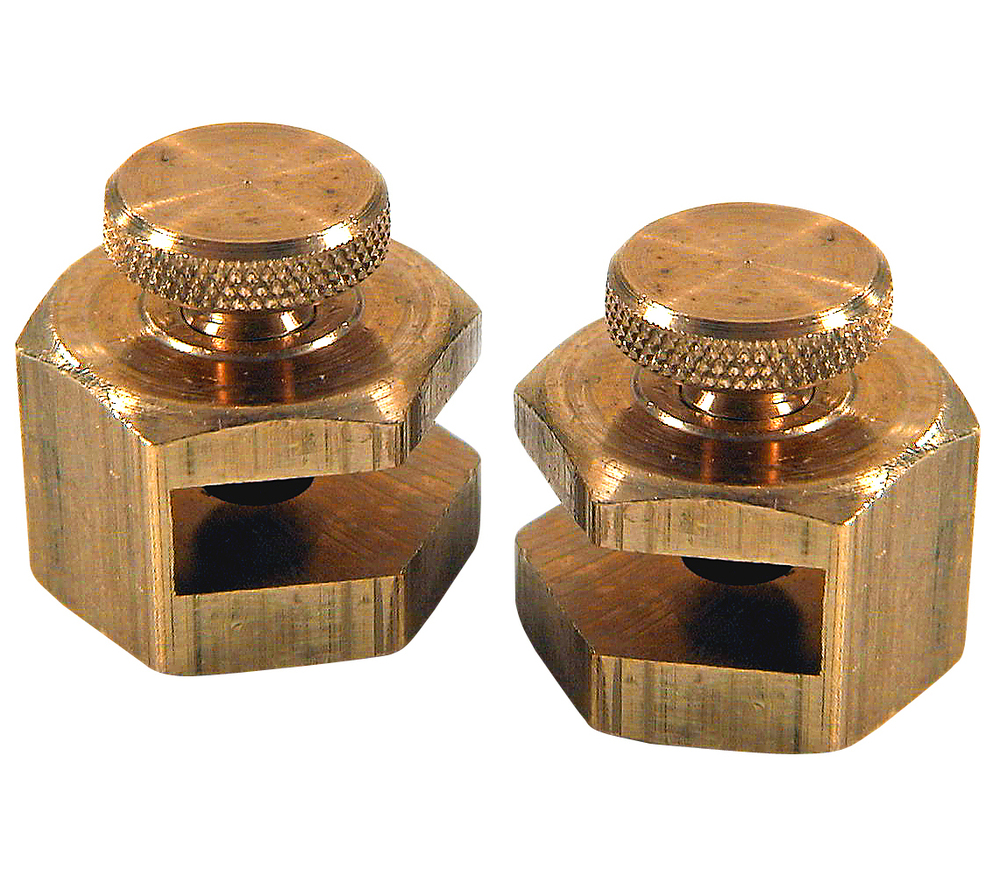 Square Stair Gauges Brass (2/Pk)