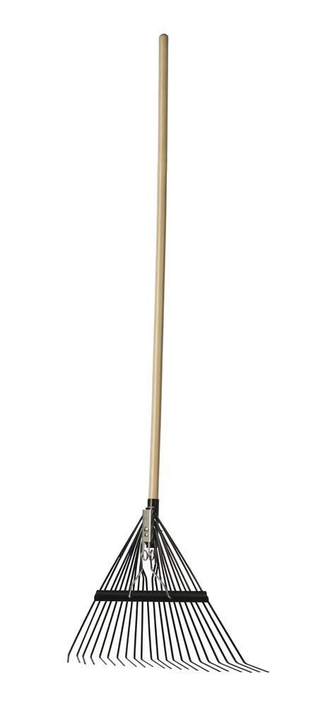 Rake Lawn 22&#34; Head Springback Steel Tines