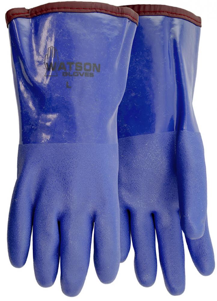 PVC Coated Glove &#39;Frost Free&#39; with 12&#34; Gauntlet & Heavy Fleeve Lining Sz: M